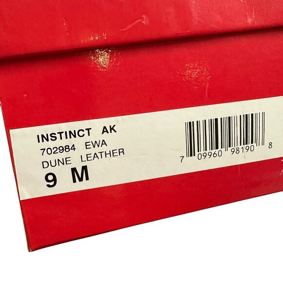 AK Anne Klein Instinct Cream Leather Wrap Sandals Heels Size 9 M - Picture 11 of 11